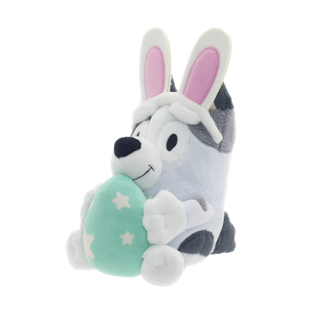 Muffin 7-Inch Plush with Easter Egg and Bunny Ears