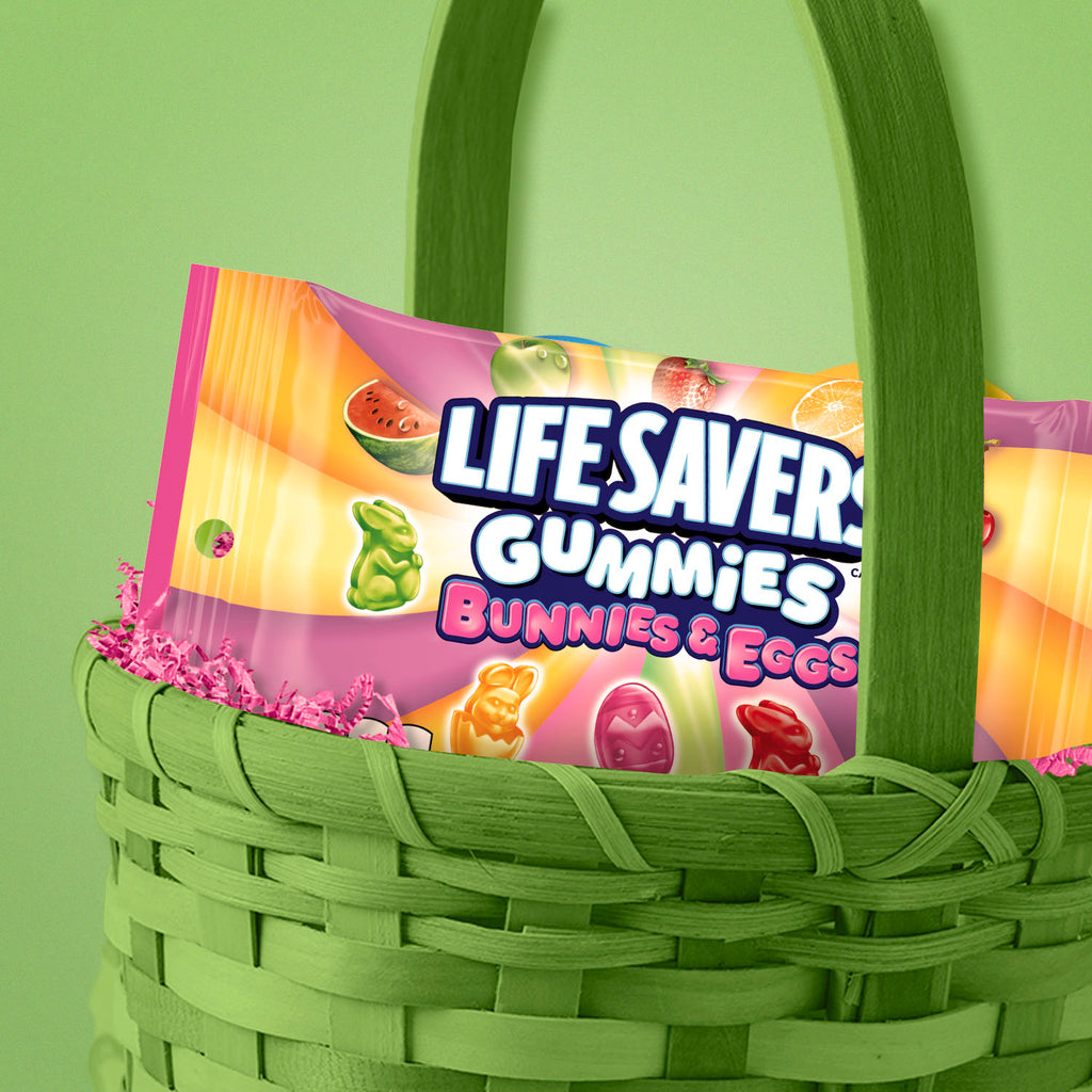 Life Savers Gummies Bunnies & Eggs Easter Candy Assortment - 9 oz Bag
