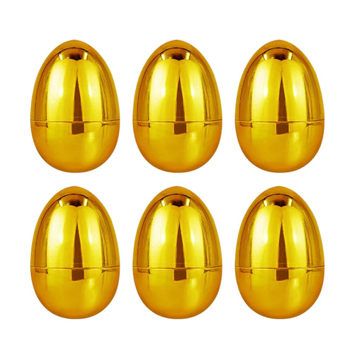 BAOPAI 12 Piece Fillable Plastic Easter Eggs Set for Easter Egg Hunt Games Toddler Toys Basket Stuffers Surprise Treats DIY Party Decoration Favors