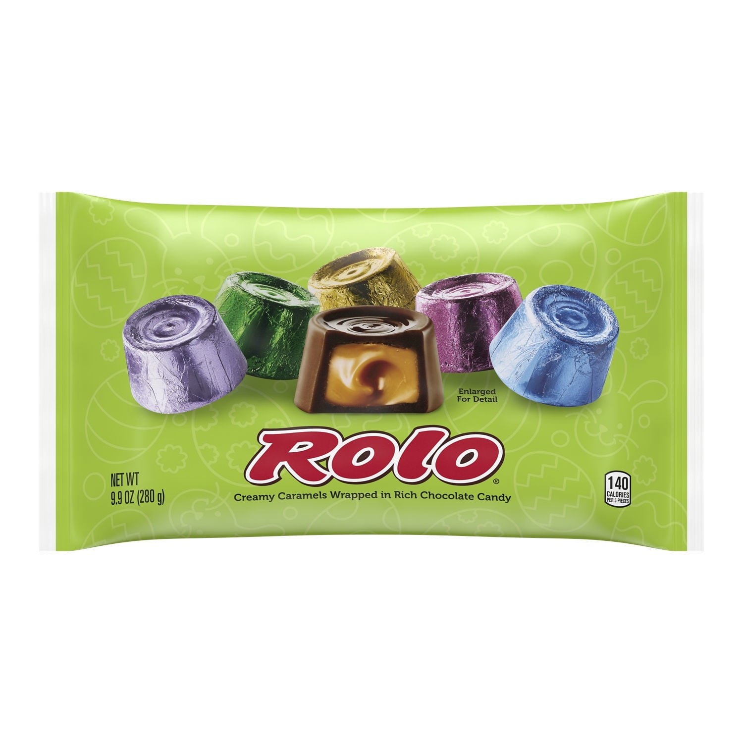 ROLO® Rich Chocolate Caramels, Easter Candy Bag, 9.9 oz