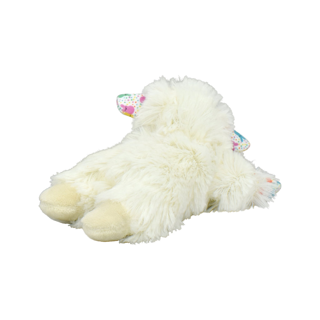 Multipet Easter Holiday Small Plush Lamb Chop 2 Pack Dog Toy with Squeaker, Festive Bunny Pattern on Ears and Paws