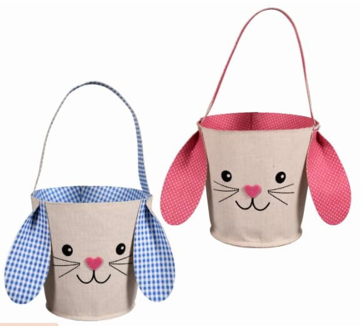 Easter Gift Basket for Kids, Candy Filled Eggs, Bunny Basket, Chocolate Candy, Pink Themed