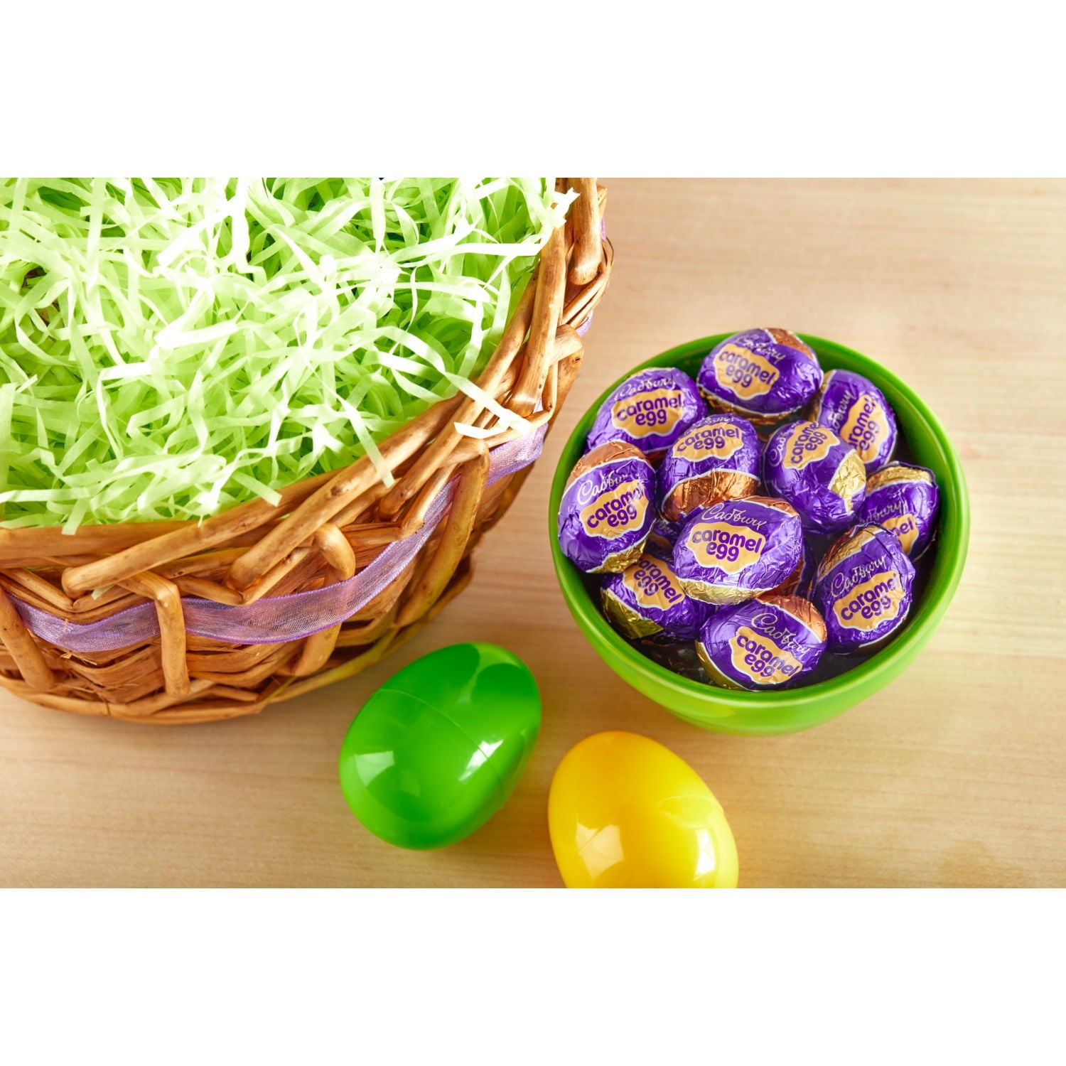 Cadbury Caramel Egg Chocolate with Caramel Easter Candy, Egg 1.2 oz