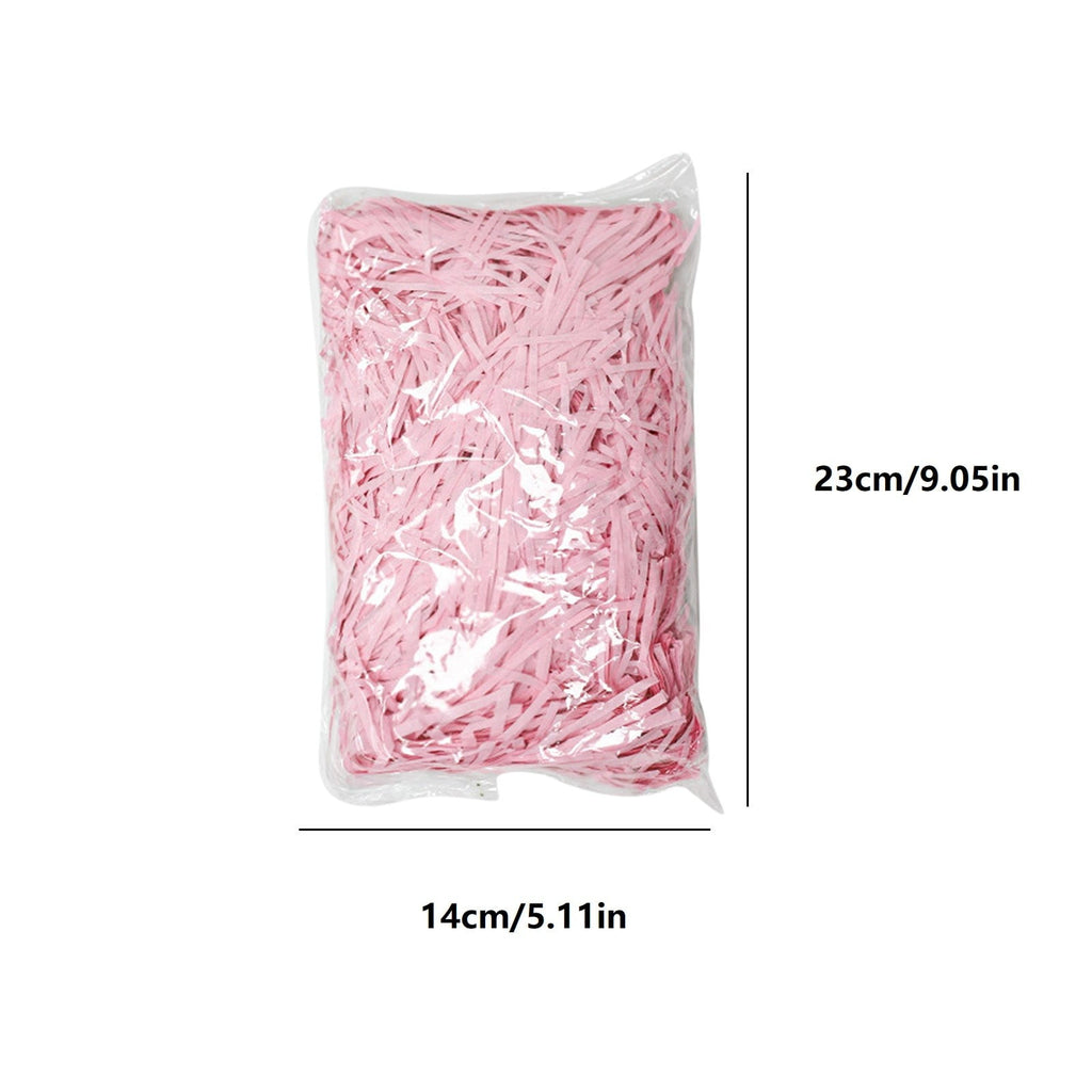 100g Easter Basket Filler Crinkle Cut Paper Shred Easter Grass Packing Grass Cushion Paper Streamer for Wedding Birthday Bridesmaid Engagement Craft Gift Boxes Bags Basket Filler Decoration