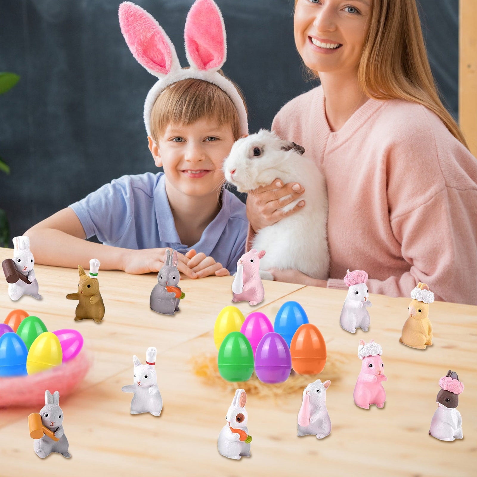 Easter Bunny Surprise Easter 12/14 Piece Set Children Gift Easter Basket Easter Set