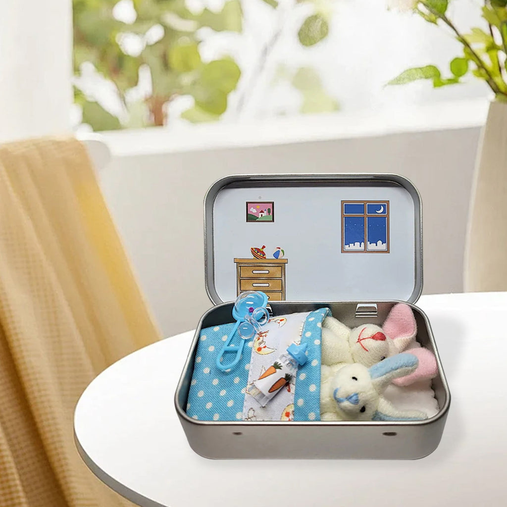 Clearance Items！ Small Pocket Bunnies Easter Basket Stuffing Easter For Kids DIY Pet Adoption Easter Baskets. Bunny Pocket Box Easter Stuffed Animal For Children