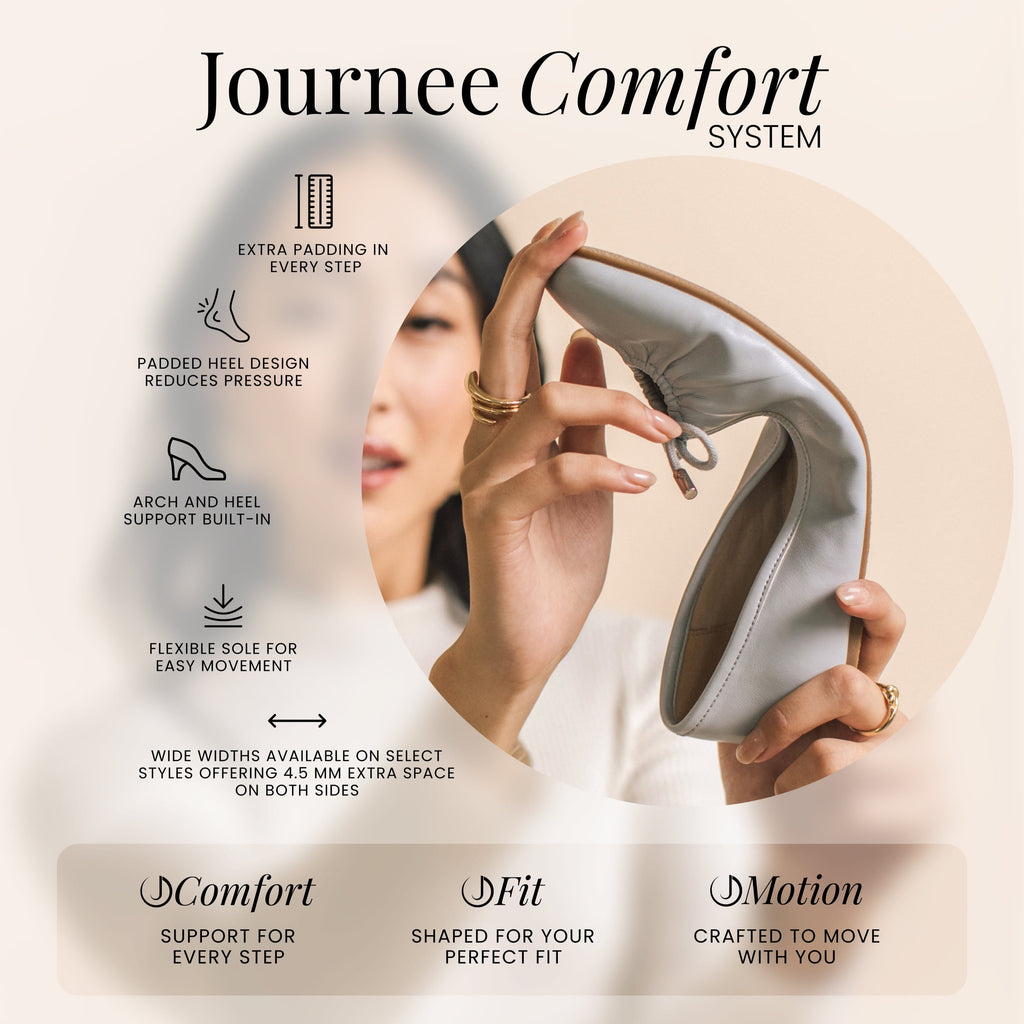 Journee Womens Zimia Ballet Slip On Square Toe Dress Flats