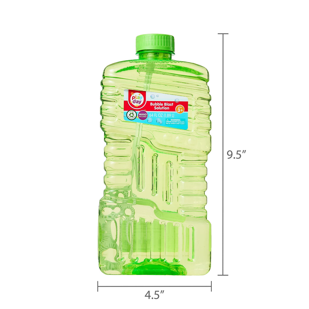 Play Day Bubble Blast Solution, 64 fl oz