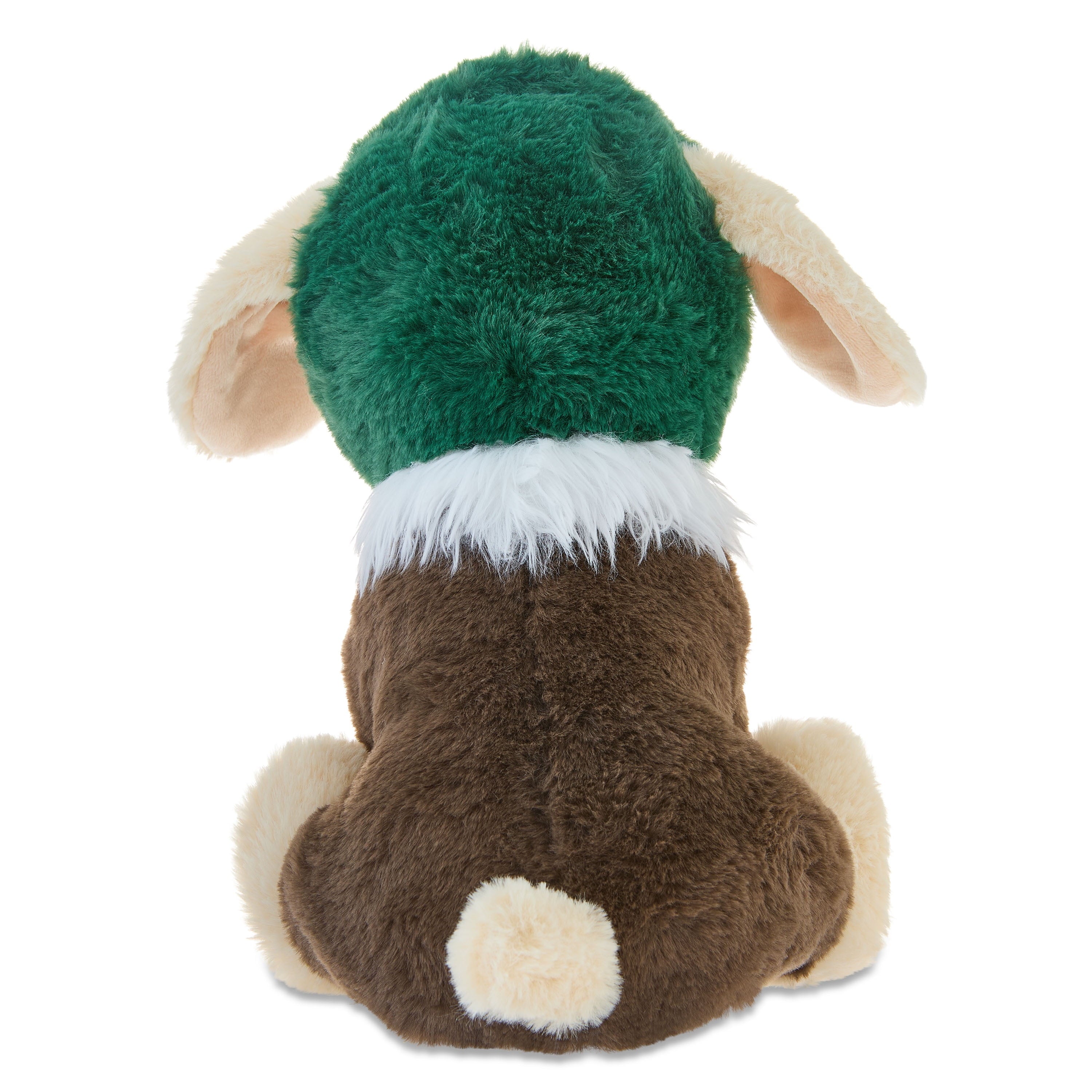 Medium Dog Plush in Duck Costume, Brown and Green, 13", Easter by Way To Celebrate