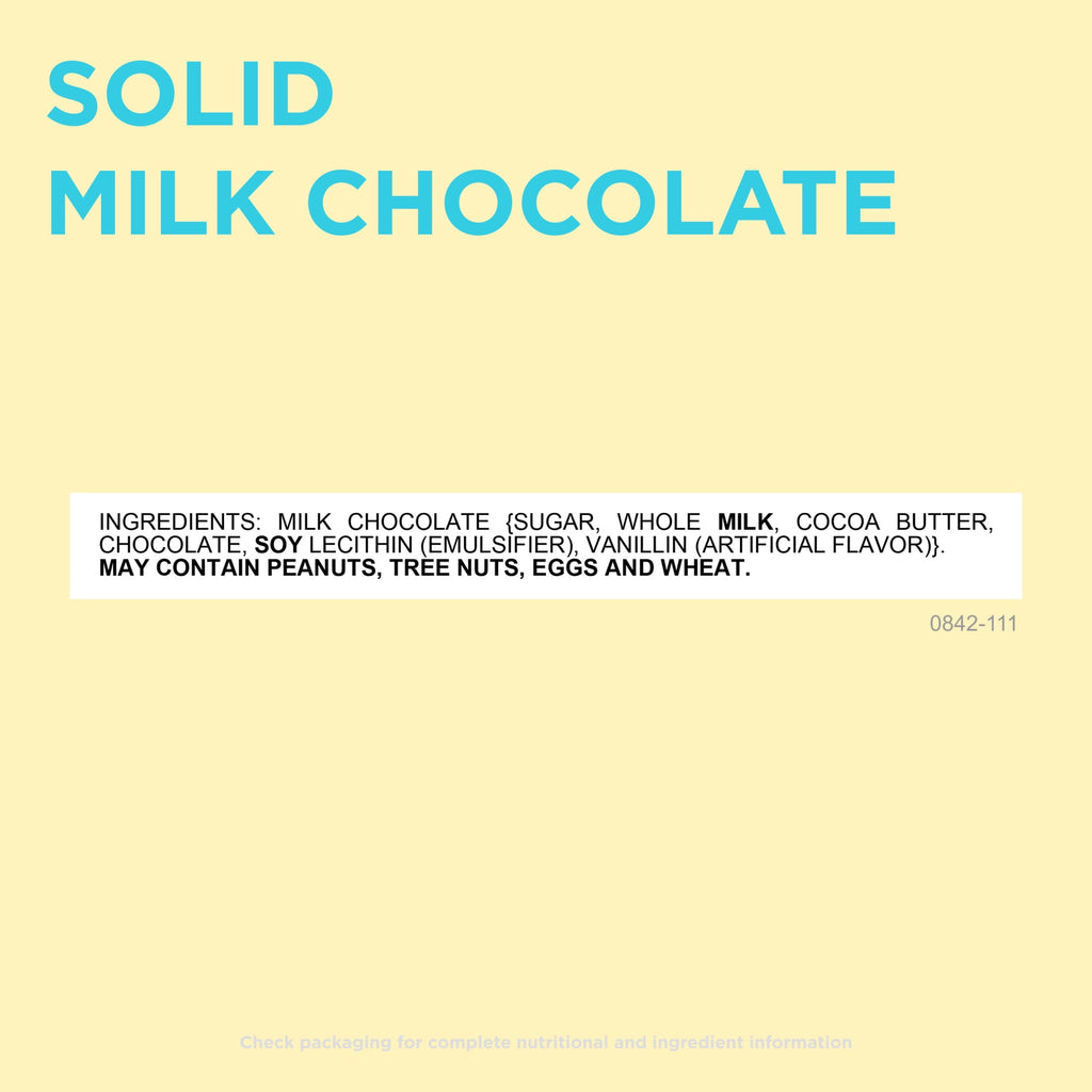 RUSSELL STOVER Easter Bunny Solid Milk Chocolate Rabbit, 1.5 oz