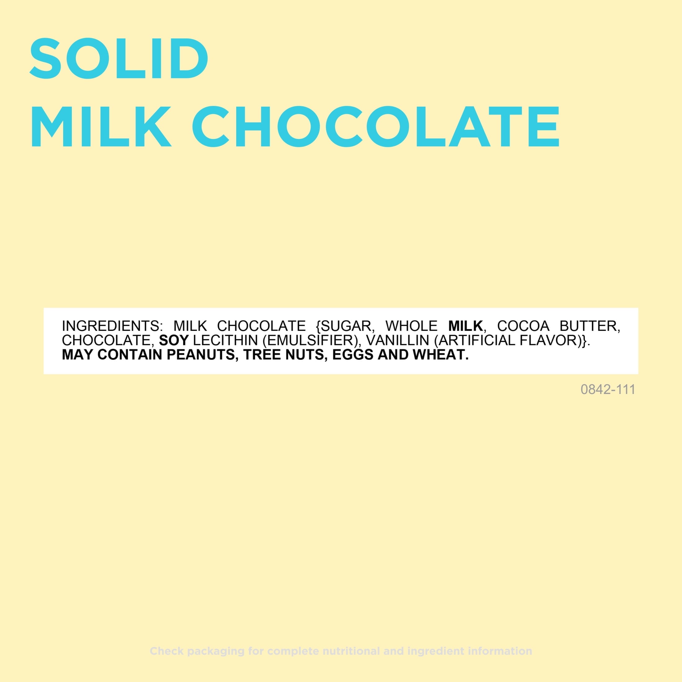 RUSSELL STOVER Easter Bunny Solid Milk Chocolate Rabbit, 1.5 oz