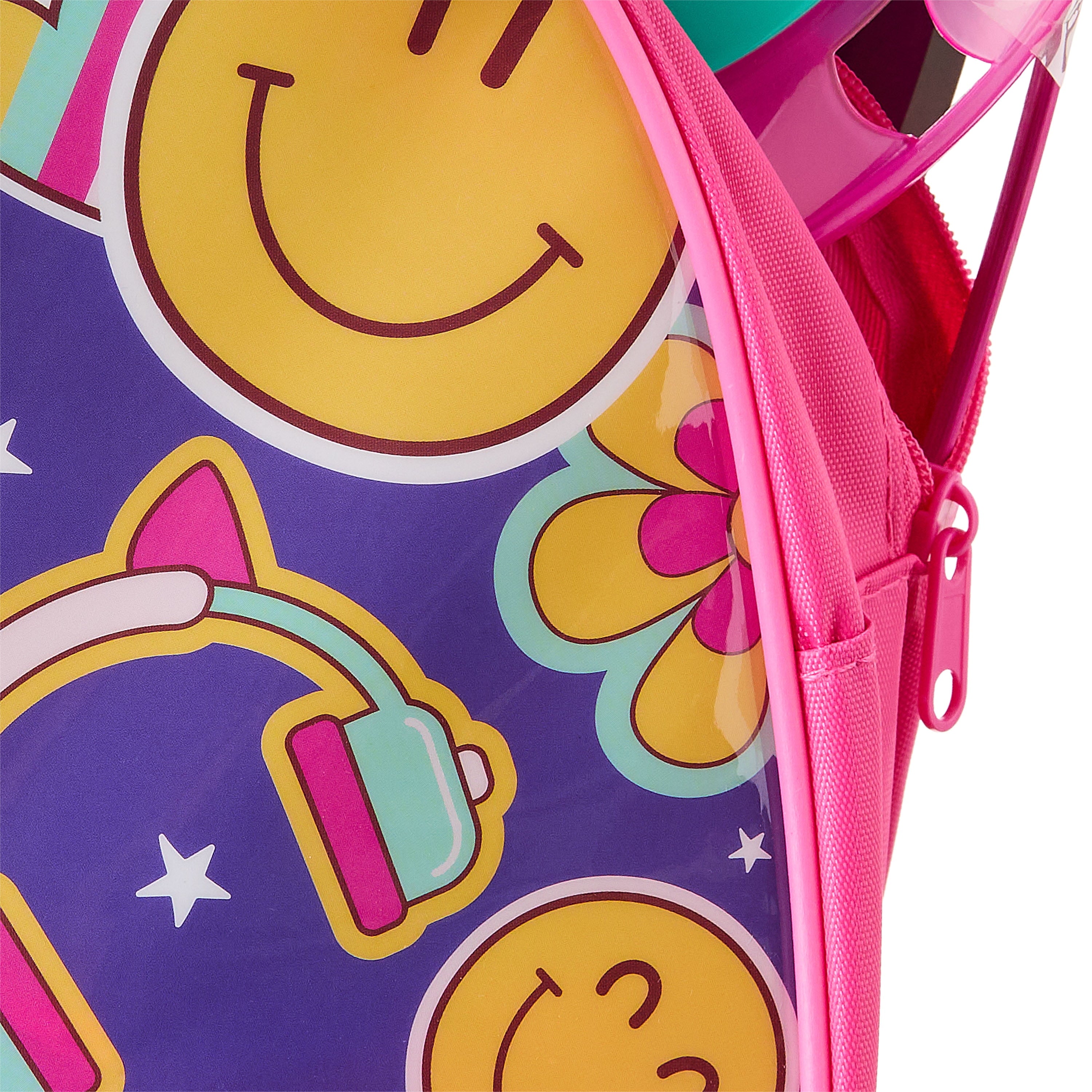 Prefilled Smiley Face Backpack Easter Basket Gift Set, by Wondertreats