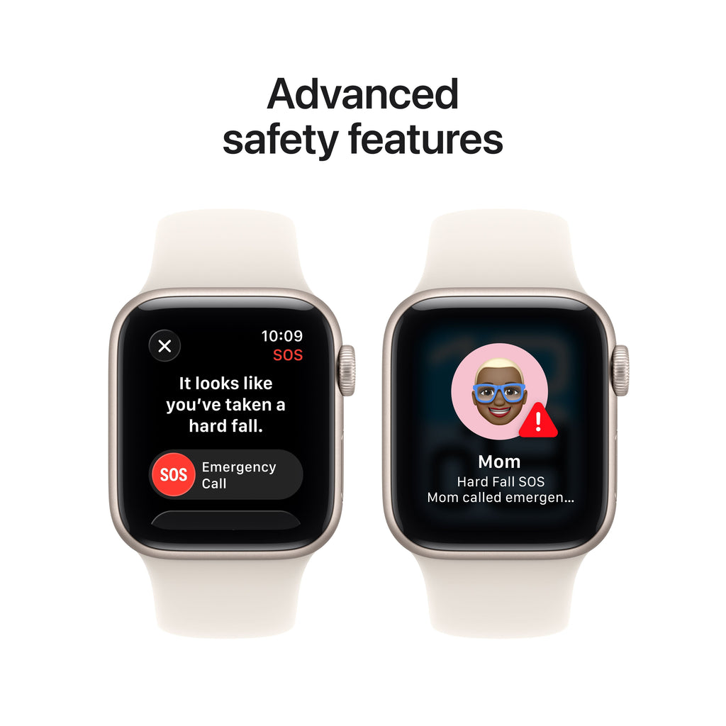 Apple Watch SE 3 [GPS 40mm] Smartwatch with Starlight Aluminum Case with Starlight Sport Band - S/M