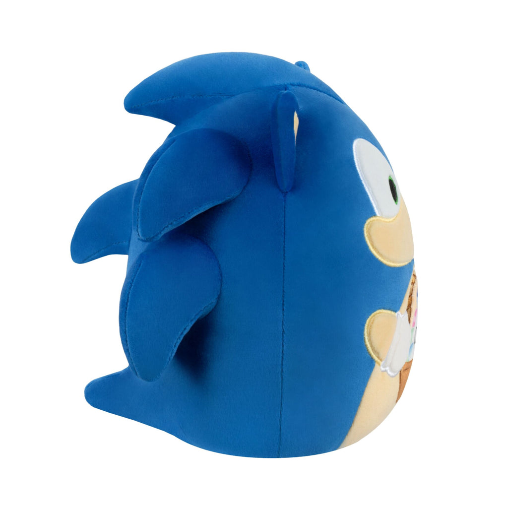 Squishmallows Official 8 inch Sega - Sonic Holding Easter Basket With Chao - Child's Ultra Soft Plush Toy