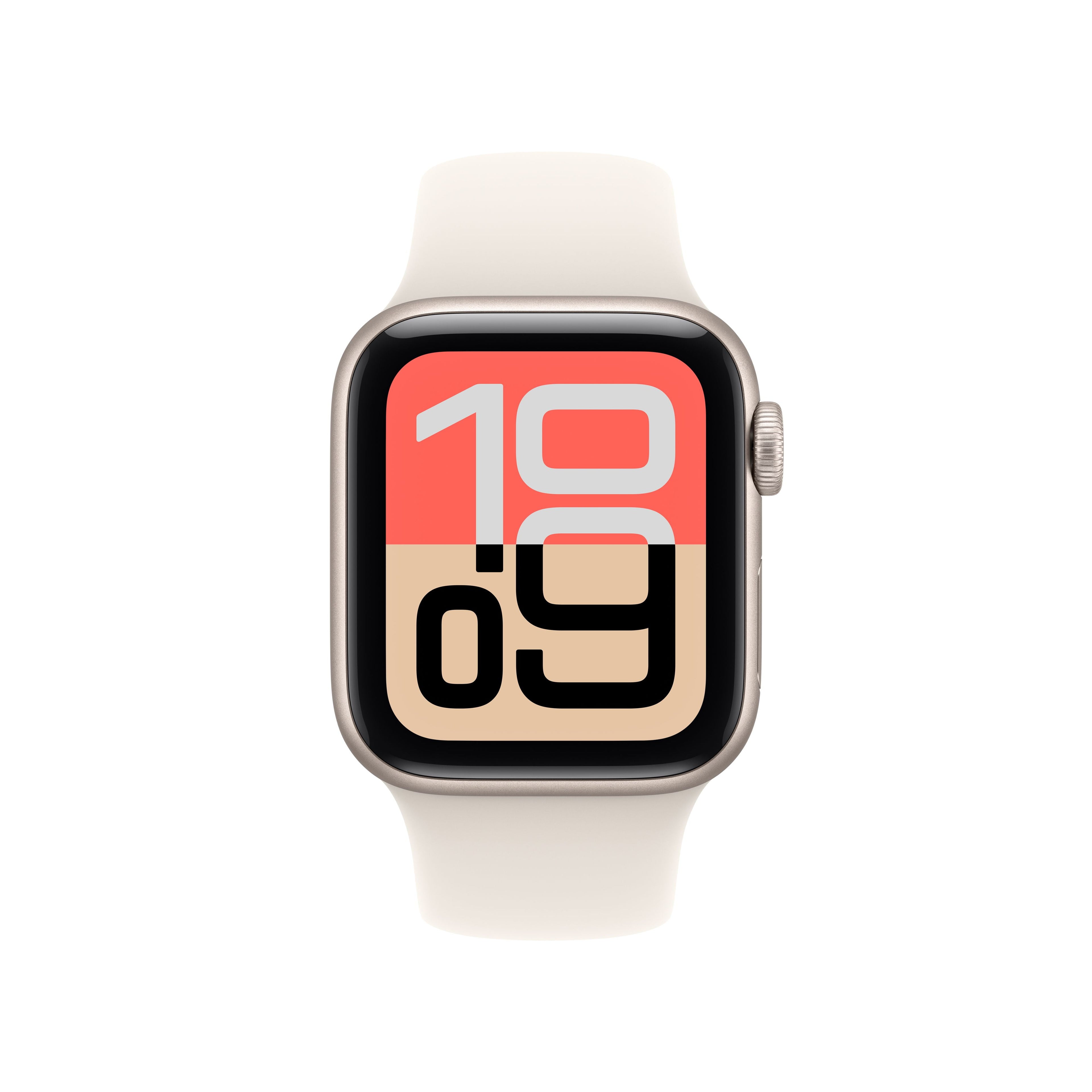 Apple Watch SE 3 [GPS 40mm] Smartwatch with Starlight Aluminum Case with Starlight Sport Band - S/M