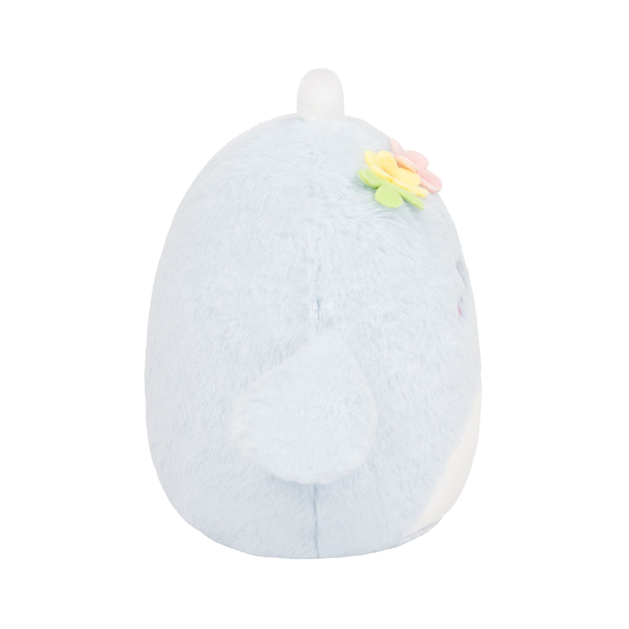 Squishmallows FuzzAMallow Official 8 inch Camden the Light Blue Chick With Flower Crown - Child's Ultra Soft Plush Toy